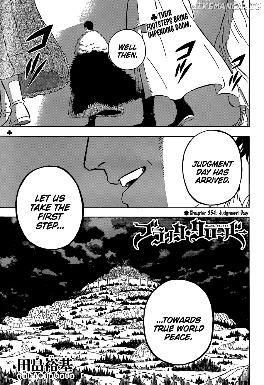 Black Clover chapter 354 image 01